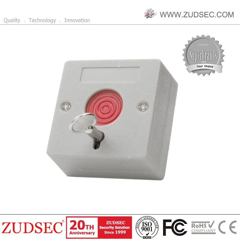Wired Panic Urgent Button with Reset Key for Home Usage