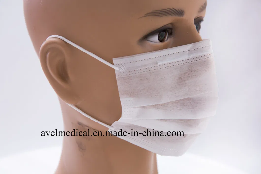 Disposable Face Mask for Food Service 3ply Face Mask Civilian Use