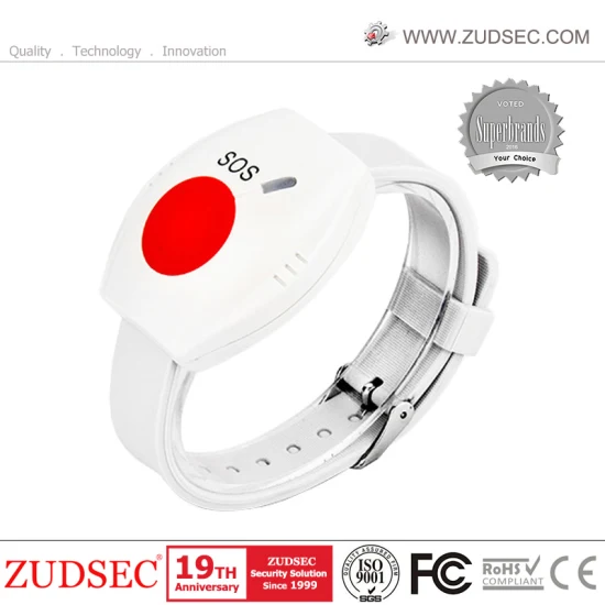 Elderly Care Center &amp; Hospitals Waterproof Sos Wireless Panic Emergency Button for Emergency Assistance System